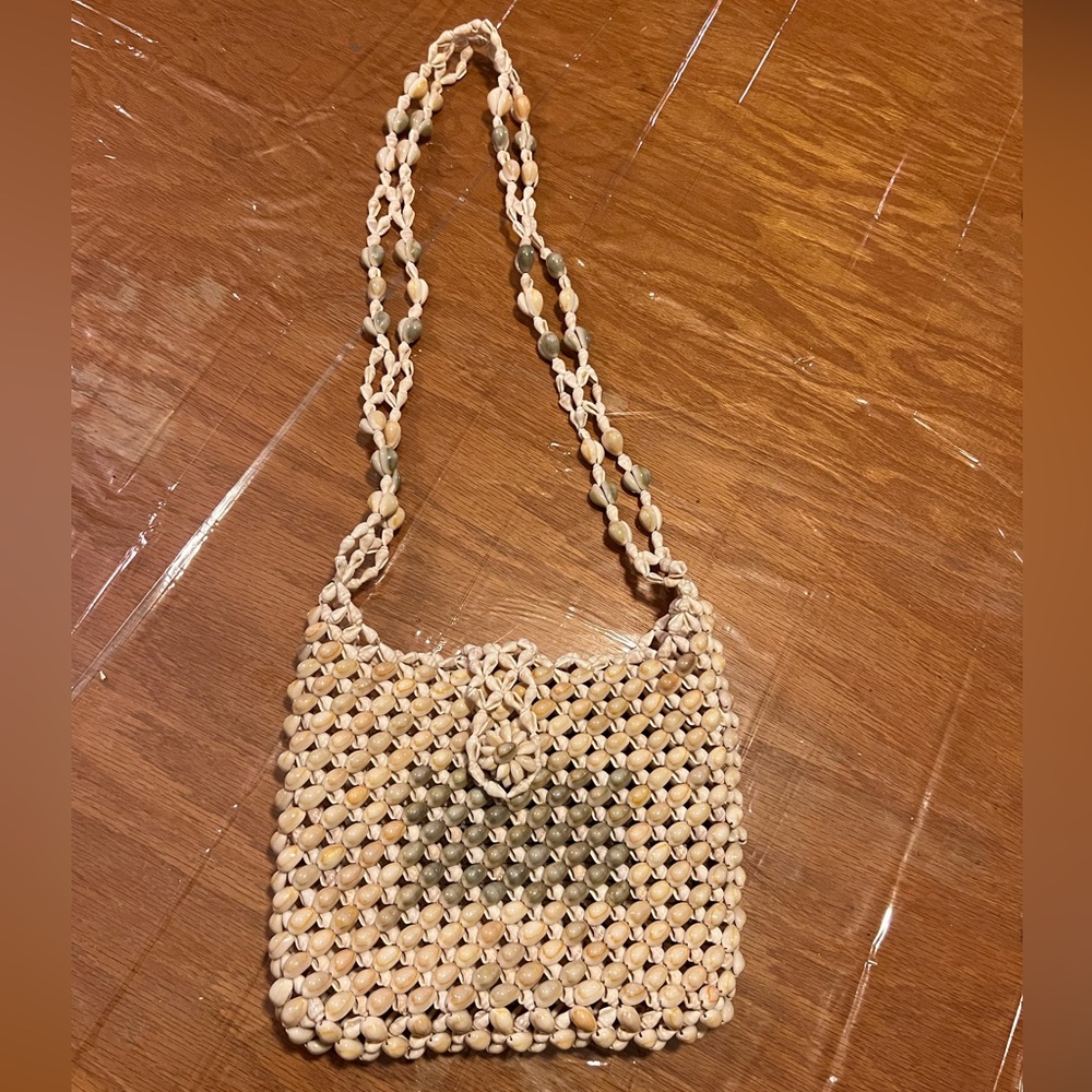 Bohemian Puka Shell Handbag Crossbody